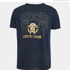 Roberto Cavalli Short Sleeve T-shirt Size Large